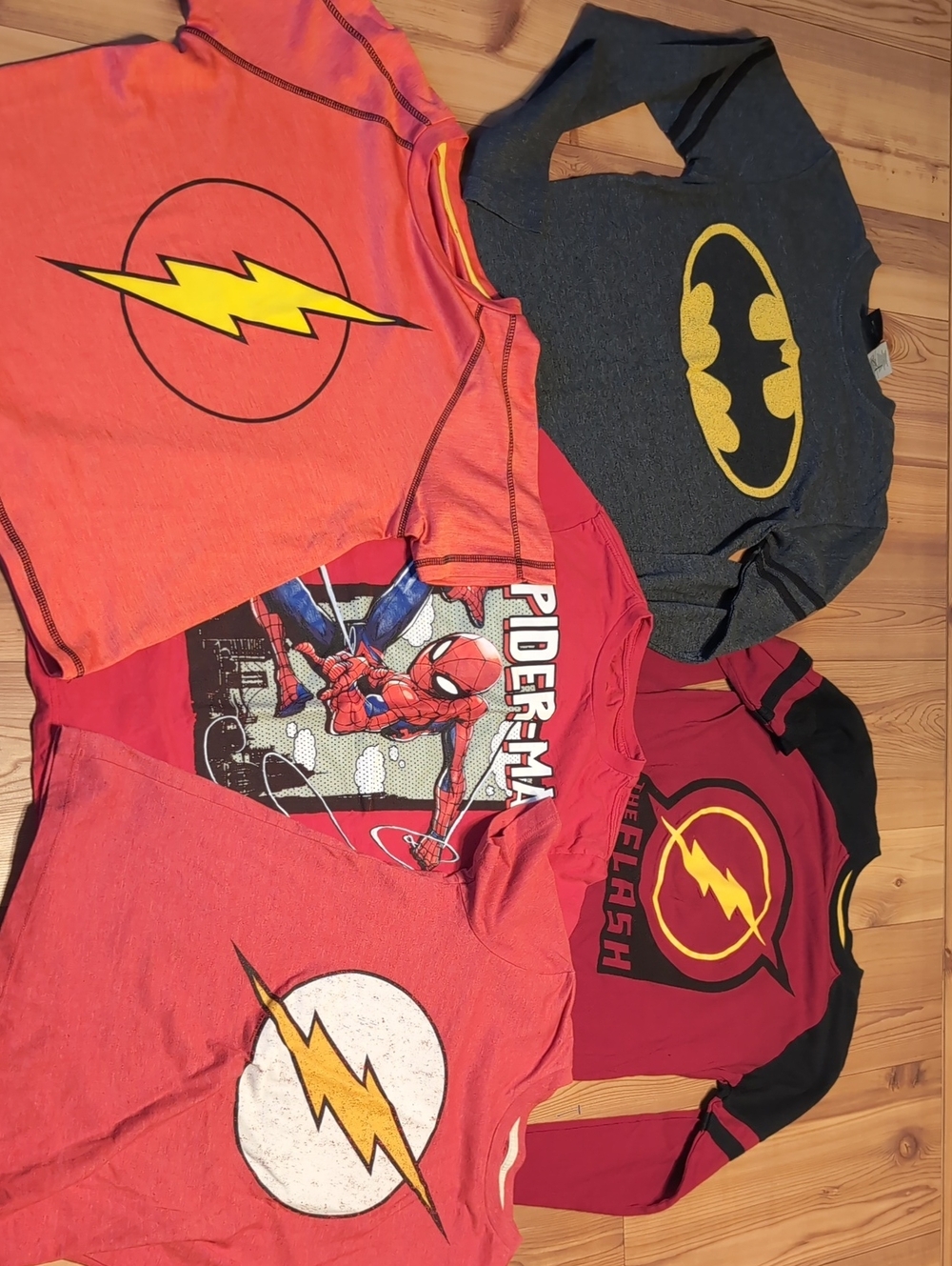 Kids Superhero Tees Lot